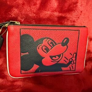 Mickey Mouse Coach Wristlet